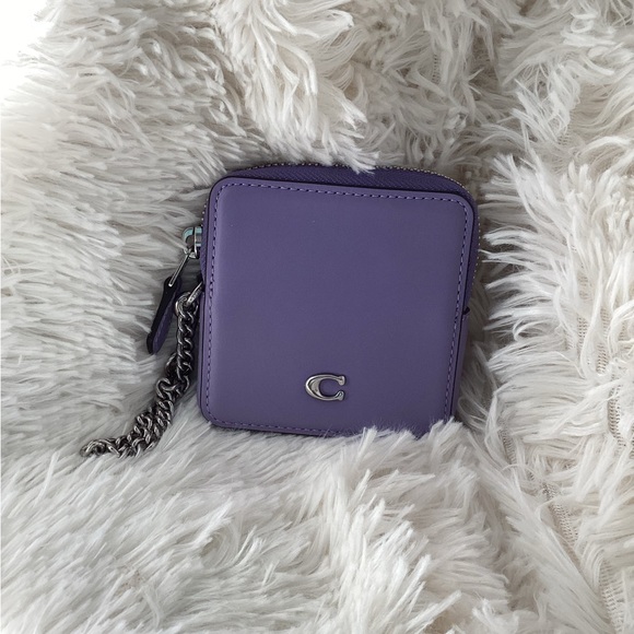 Coach violet card holder - Picture 2 of 8